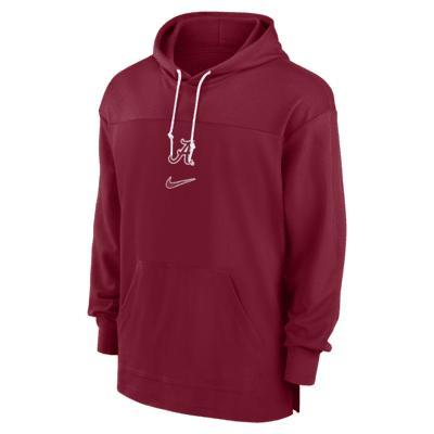 Alabama Crimson Tide Sideline Jersey Men's Nike Dri-FIT College Pullover Hoodie Product Image