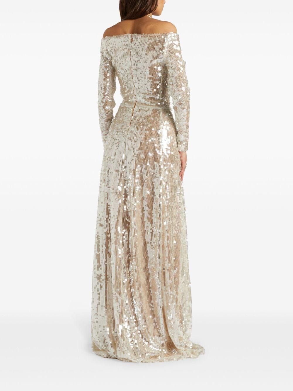 sequin-embellished maxi dress Product Image