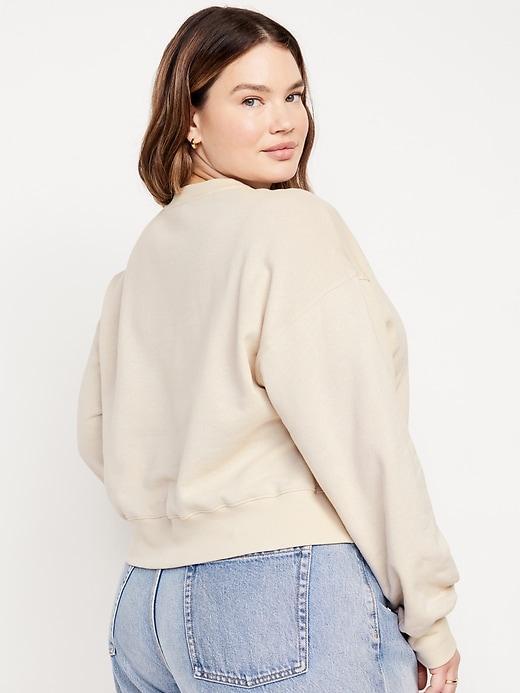 SoComfy Drop-Shoulder Crew-Neck Sweatshirt Product Image