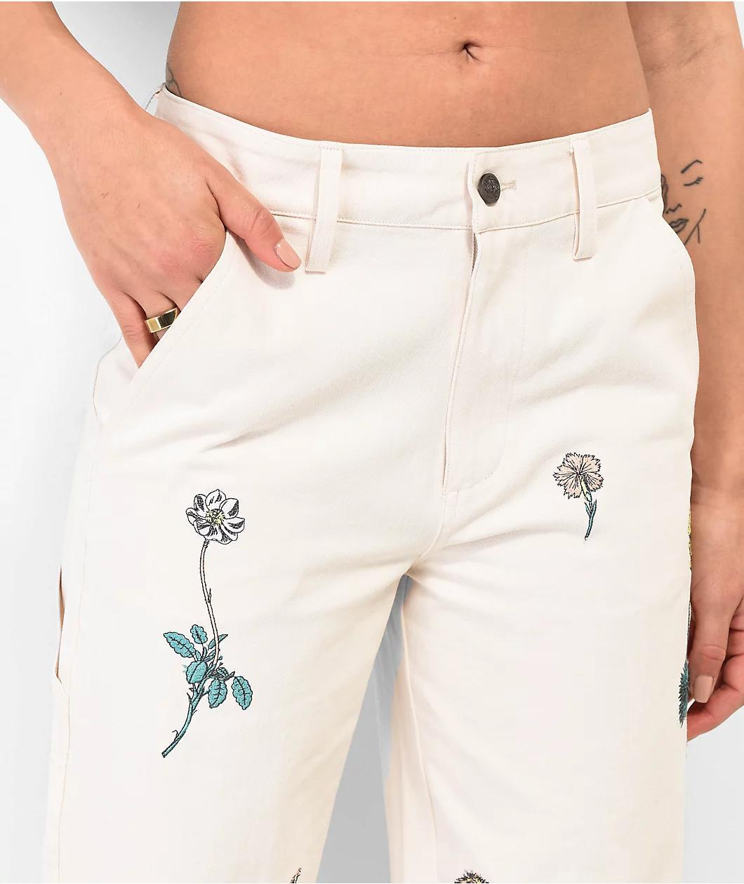 Coney Island Picnic Country Club Cream Carpenter Pants Product Image