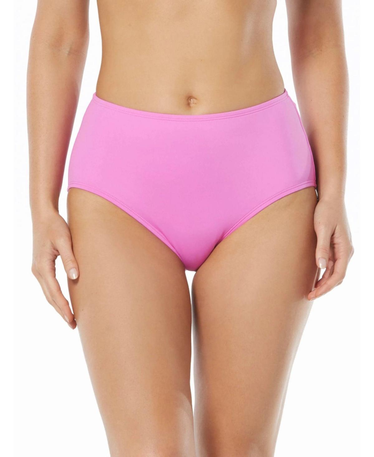 Beach House Chloe High Waisted Solid Bikini Swim Bottom Product Image