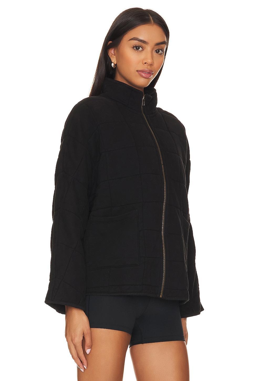 Quilted Jacket With Zip Bobi Product Image