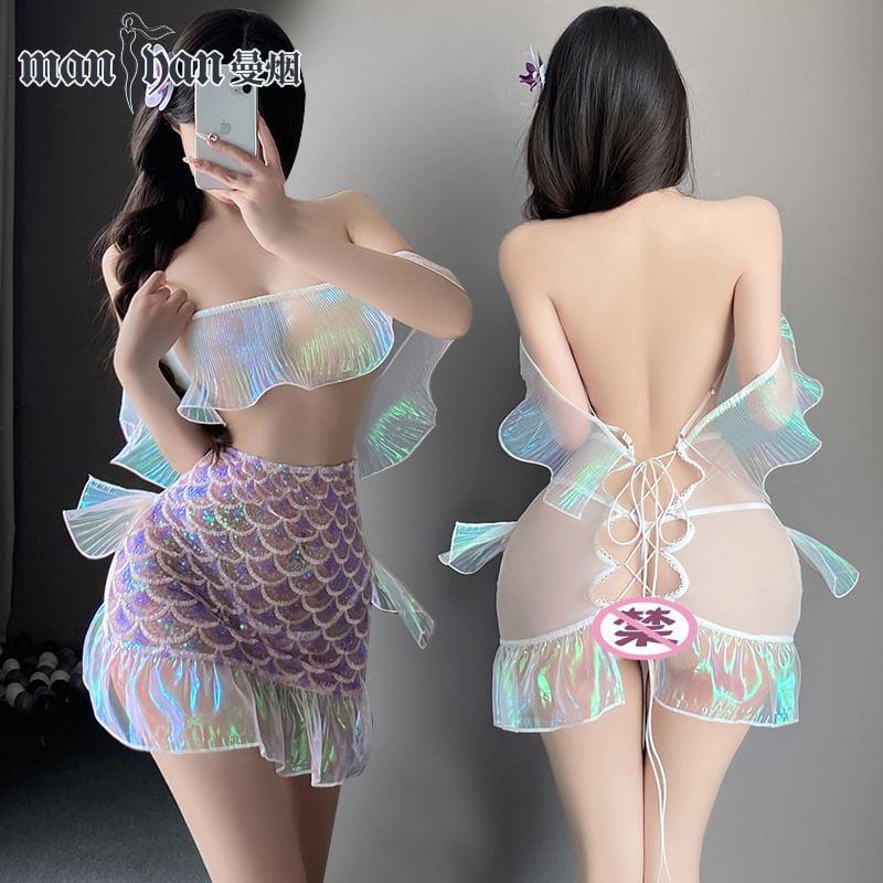 Lingerie Mermaid Costume Set Product Image