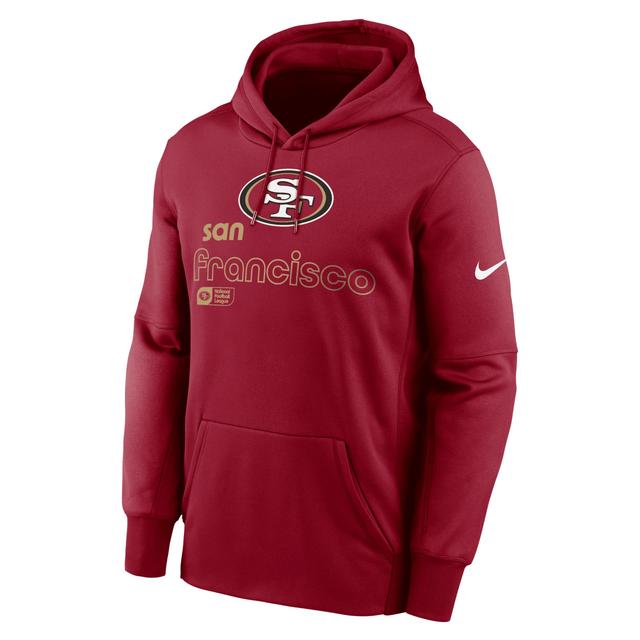 Mens San Francisco 49ers Mens Nike Therma NFL Pullover Hoodie Product Image