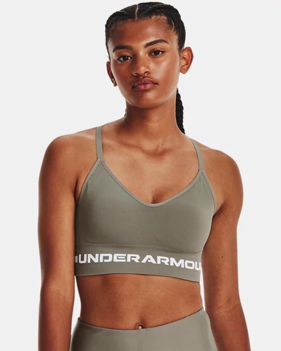 Womens UA Seamless Low Long Sports Bra Product Image