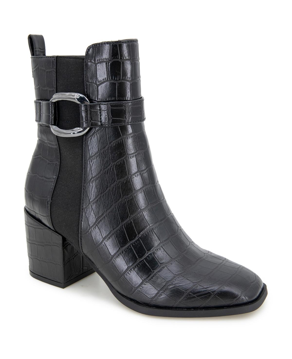 Kenneth Cole Reaction Womens Emerson Block Heel Boots Product Image