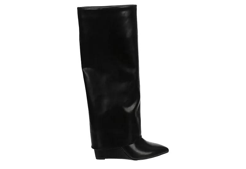 madden girl Evannder Womens Fold-Over Boots Product Image