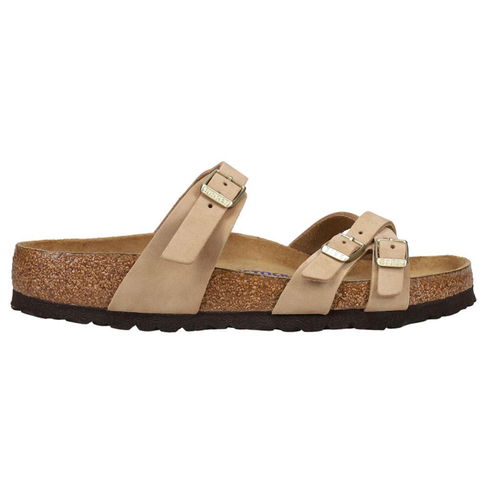 Birkenstock Womens Franca Suede Nubuck Sandals Product Image