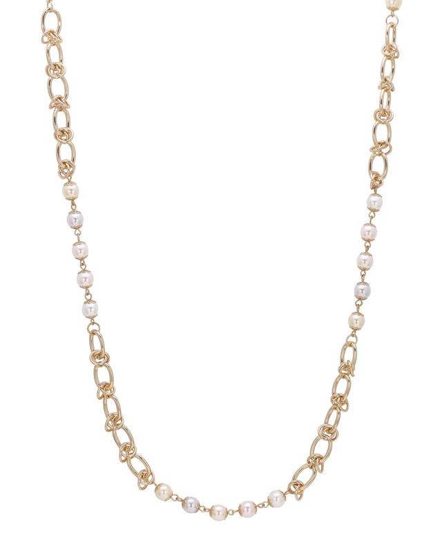 1928 Triple Pink Oval Halo Necklace, Womens Product Image