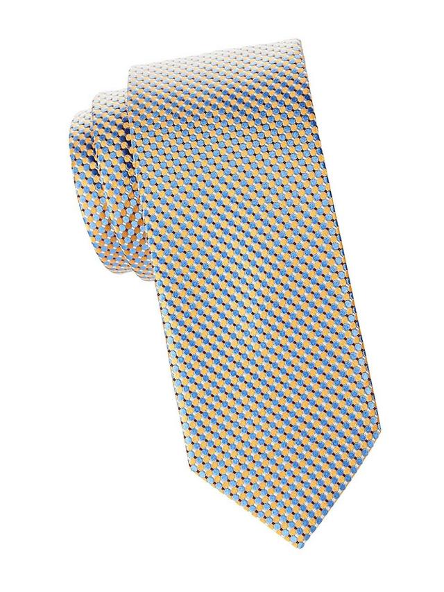 Mens Micro Circle Silk Tie Product Image