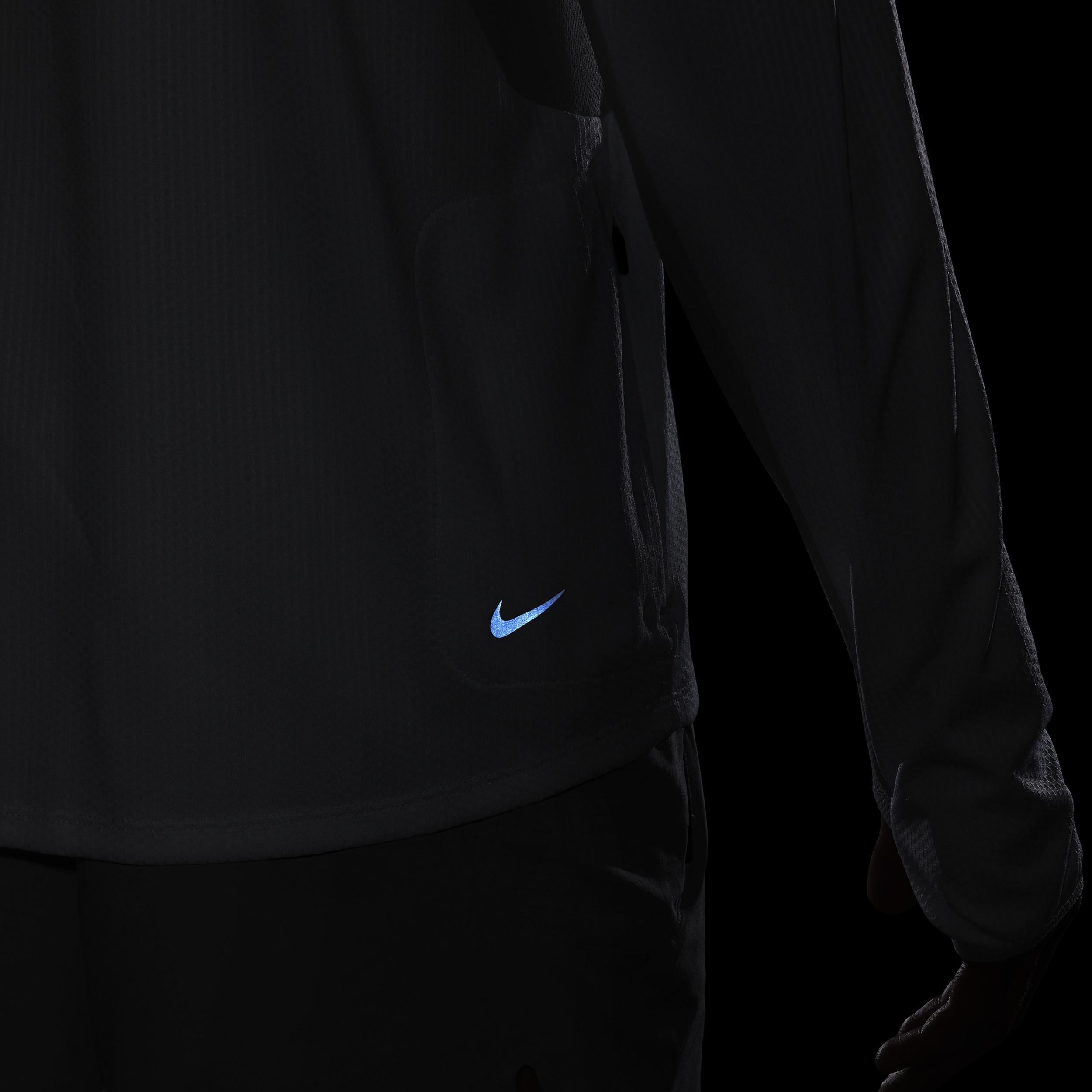 Nike Mens Trail Dri-FIT UV Long-Sleeve Hooded Running Top Product Image