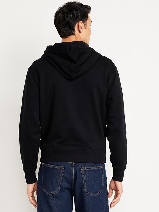 Oversized Logo Zip Hoodie Product Image