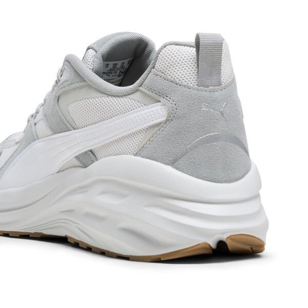 PUMA Hypnotic LS Men's Sneakers in Feather Grey/White/Cool Mid Grey Product Image