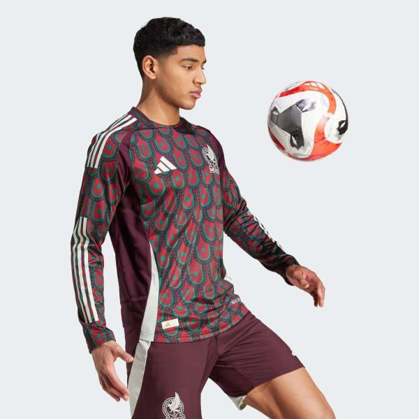 Mexico 24 Long Sleeve Home Authentic Jersey Product Image