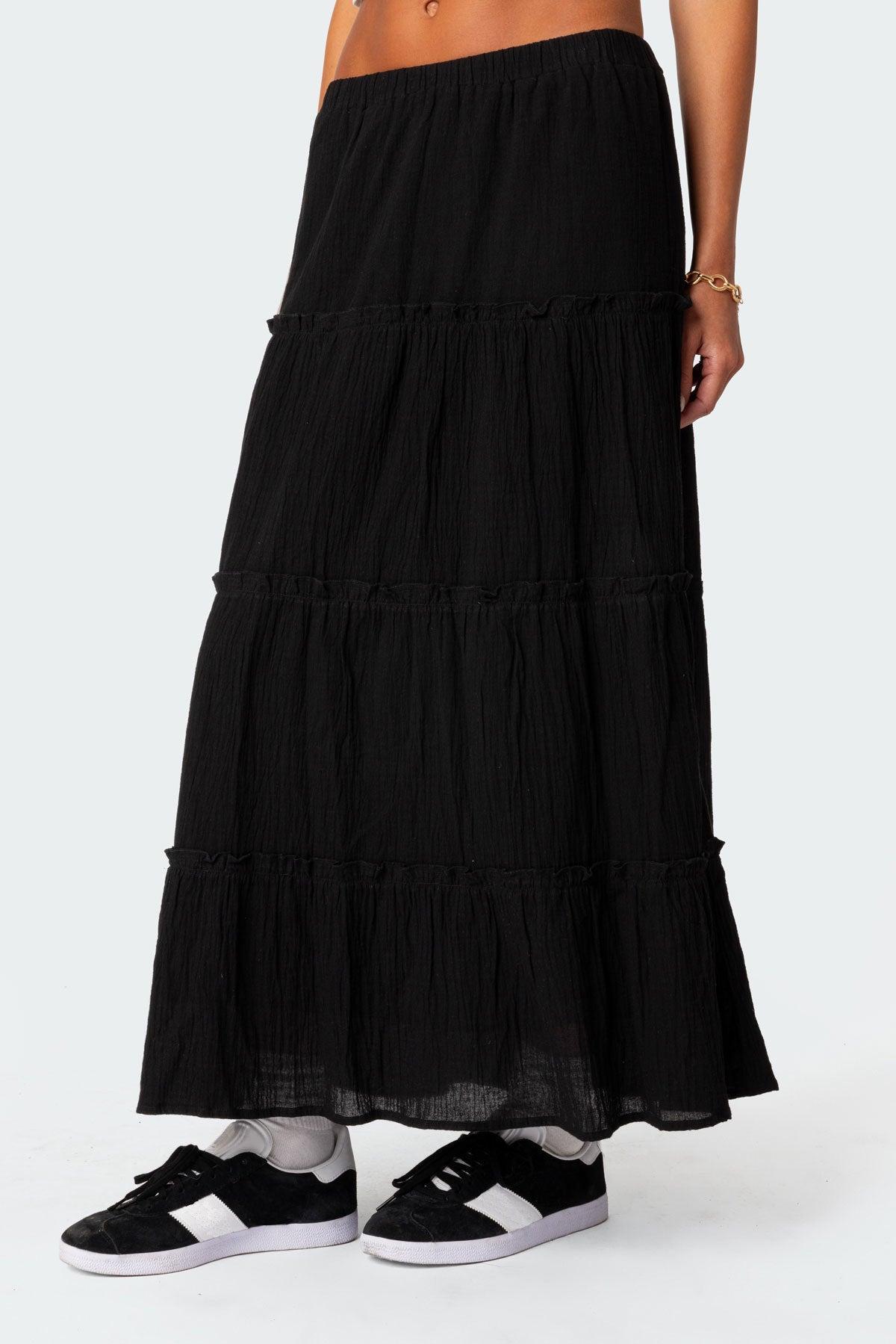 Charlotte Tiered Maxi Skirt Product Image