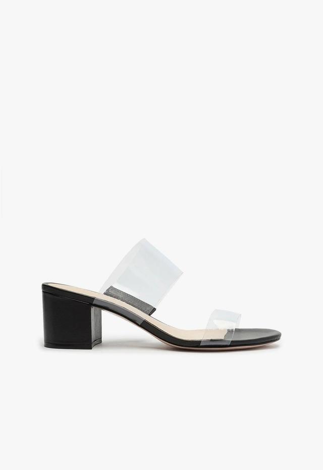 Victorie Vinyl & Leather Sandal Female Product Image