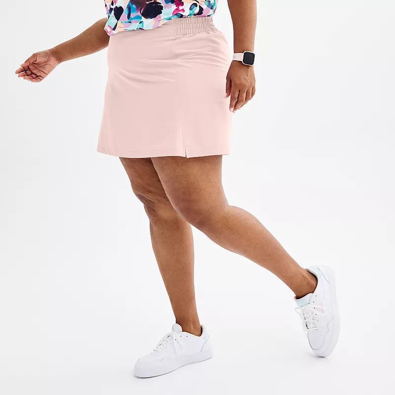 Plus Size Tek Gear High-Rise Woven Golf Skort, Womens Product Image