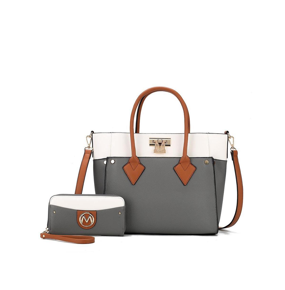 Mkf Collection Brynlee Color-Block Women s Tote Bag by Mia K Product Image