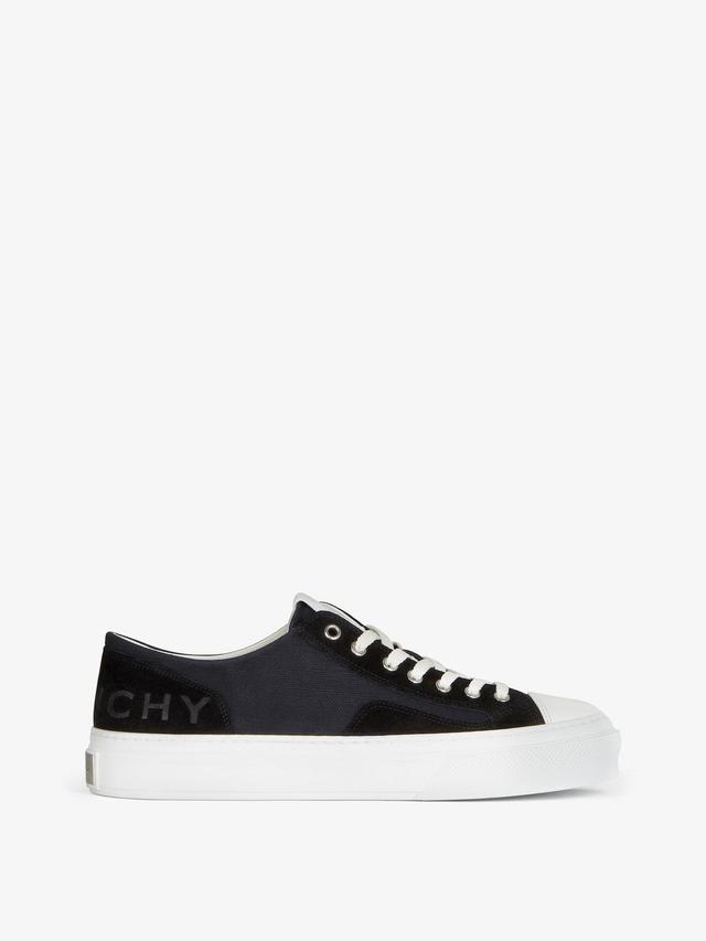 GIVENCHY City sneakers in canvas and suede Product Image