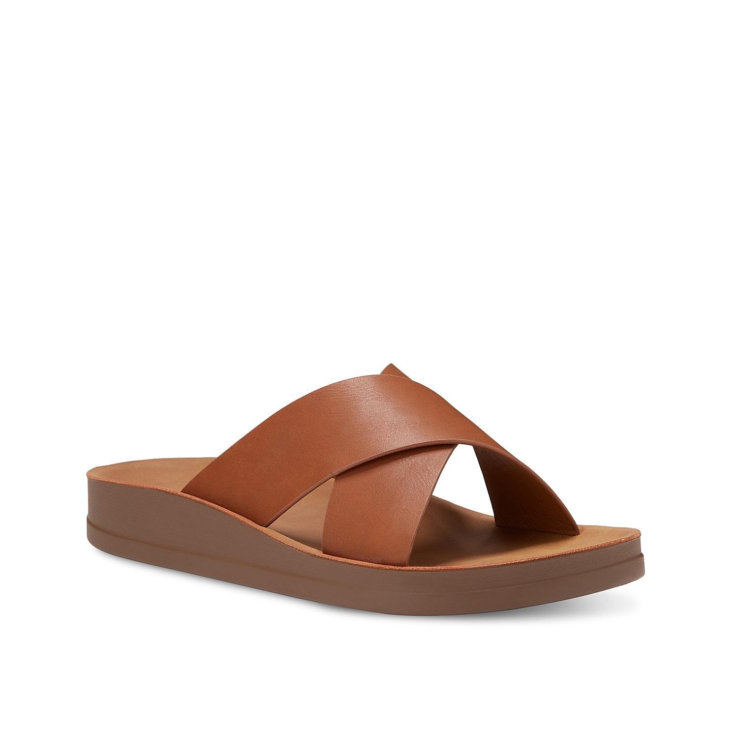 Eastland Womens Samantha Slide Sandal -TAN Product Image