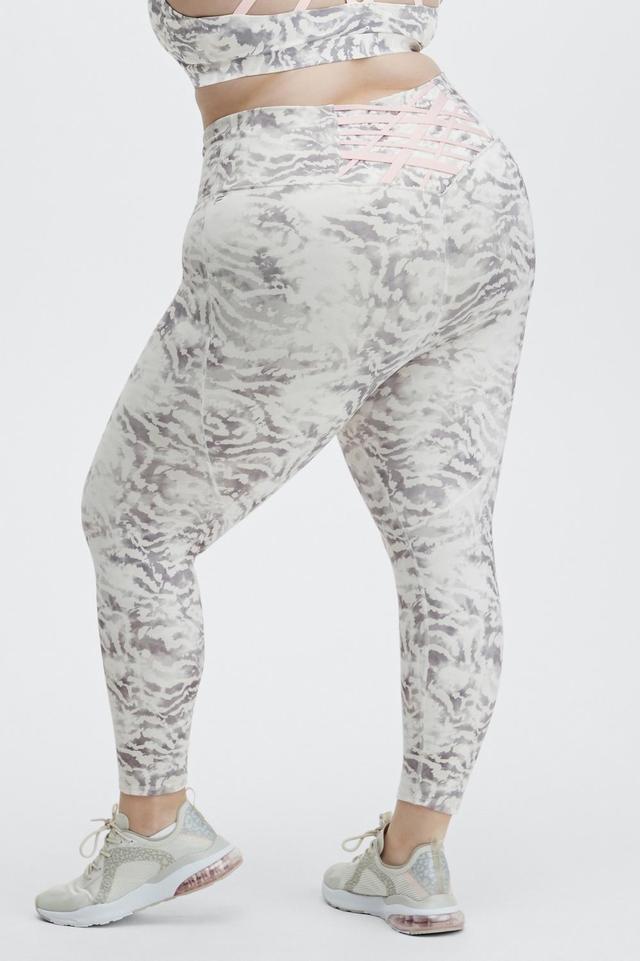 Fabletics Boost 7/8 Legging Womens Runyon/Pink Cloud Size XXS Product Image