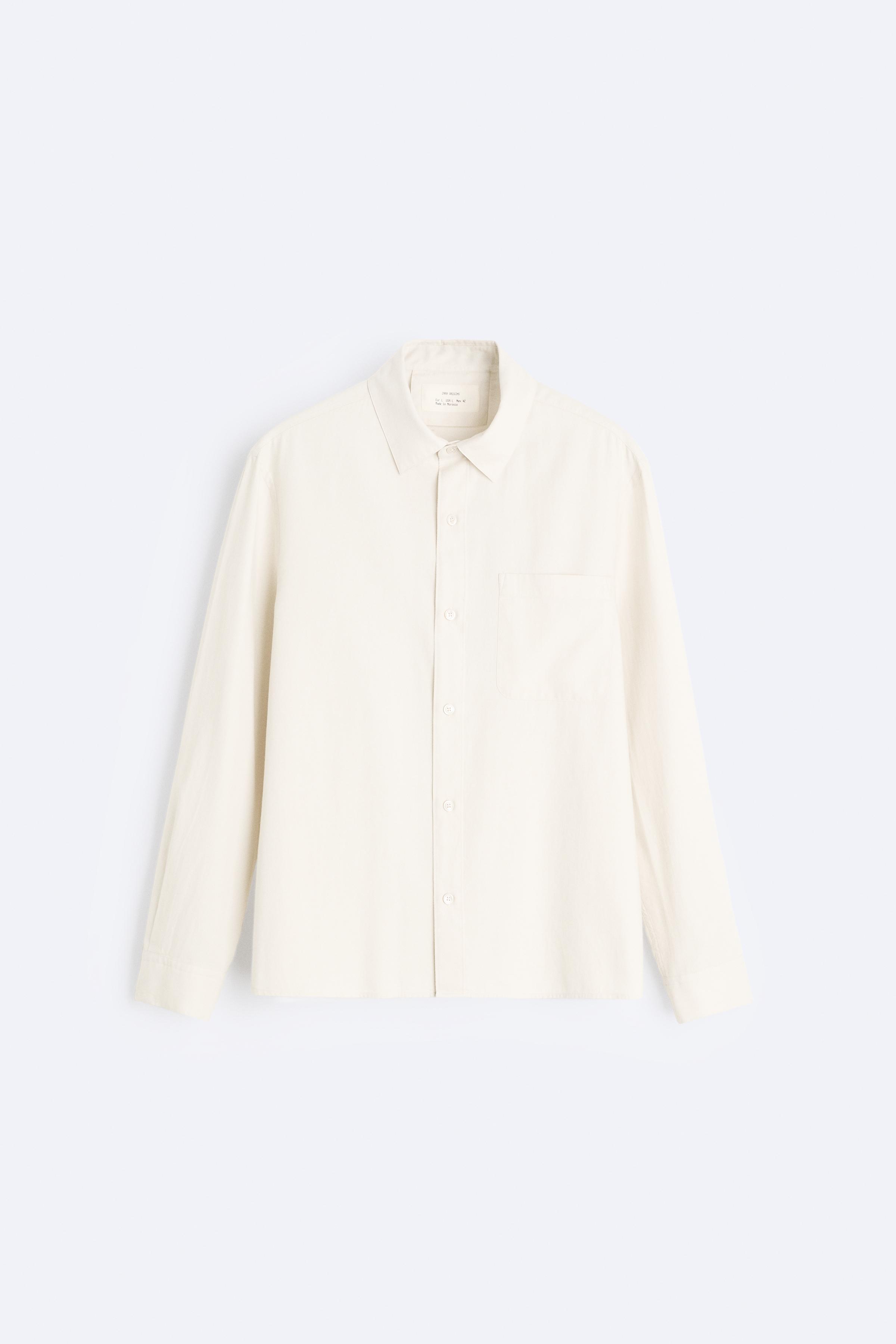 TEXTURED COTTON SHIRT Product Image