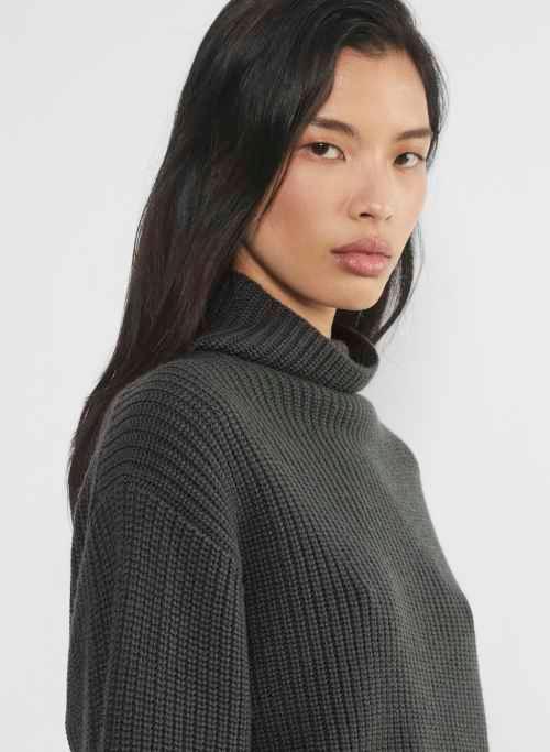 montpellier merino wool waist turtleneck Product Image