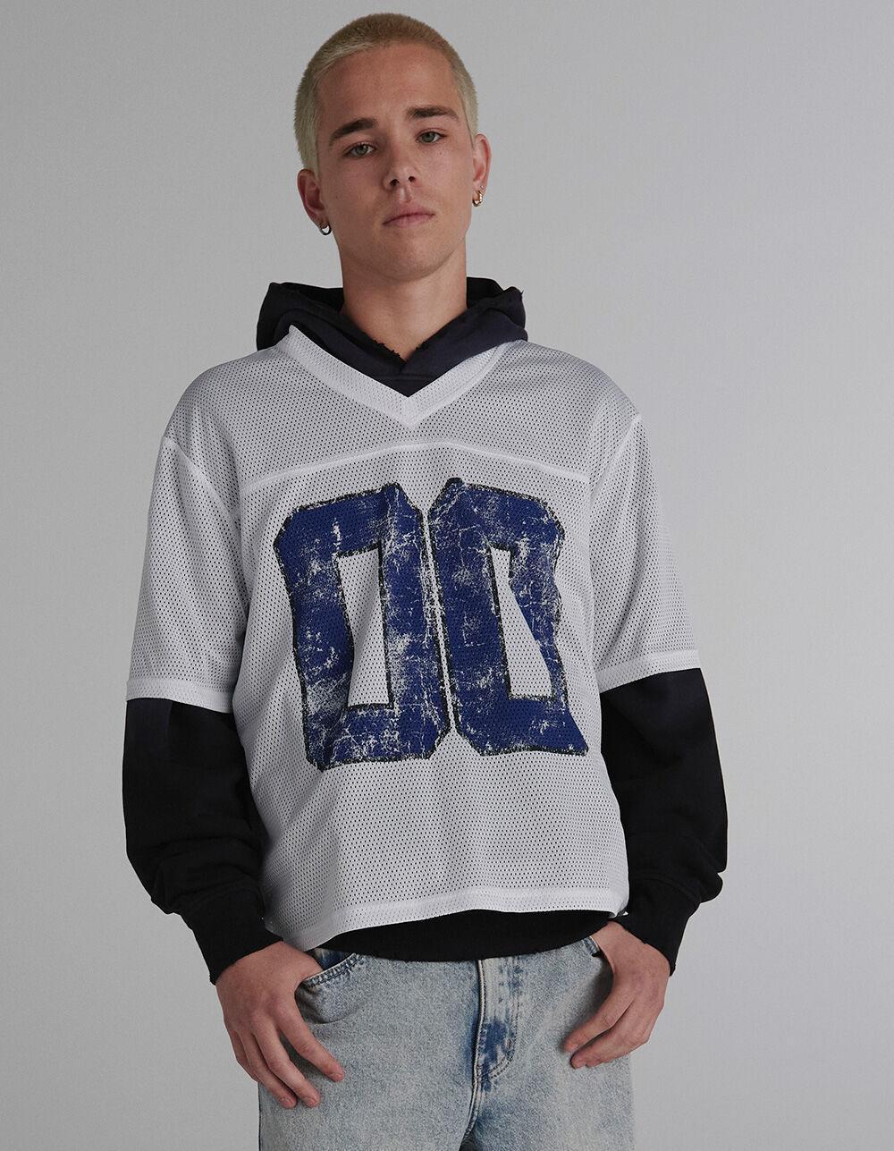 RSQ Mesh Boxy Football Jersey Product Image