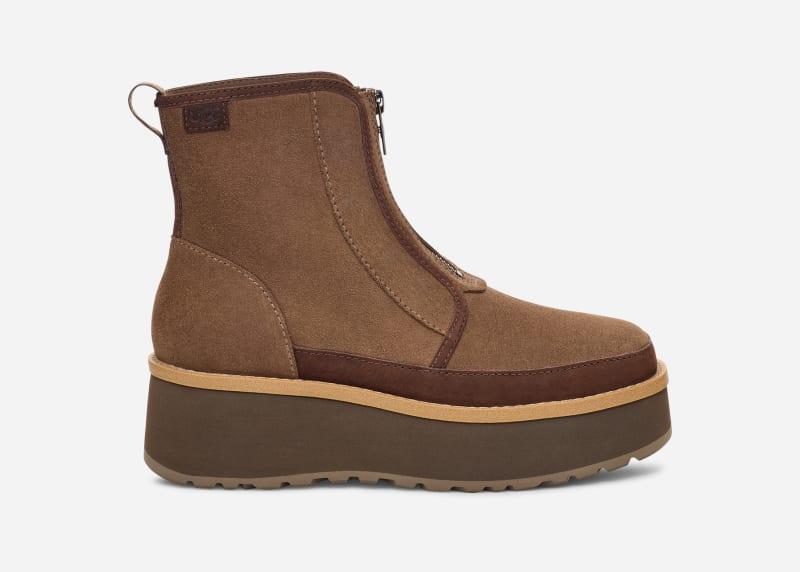 UGG Womens Cityfunc Zip Leather Boots Product Image