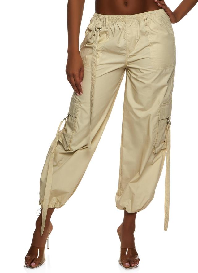 Womens Poplin Parachute Pants Product Image