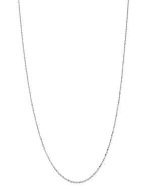 Saks Fifth Avenue Made in Italy Saks Fifth Avenue Women's 14K White Gold Solid Perfectina Chain Necklace  - female - Size: one-size Product Image