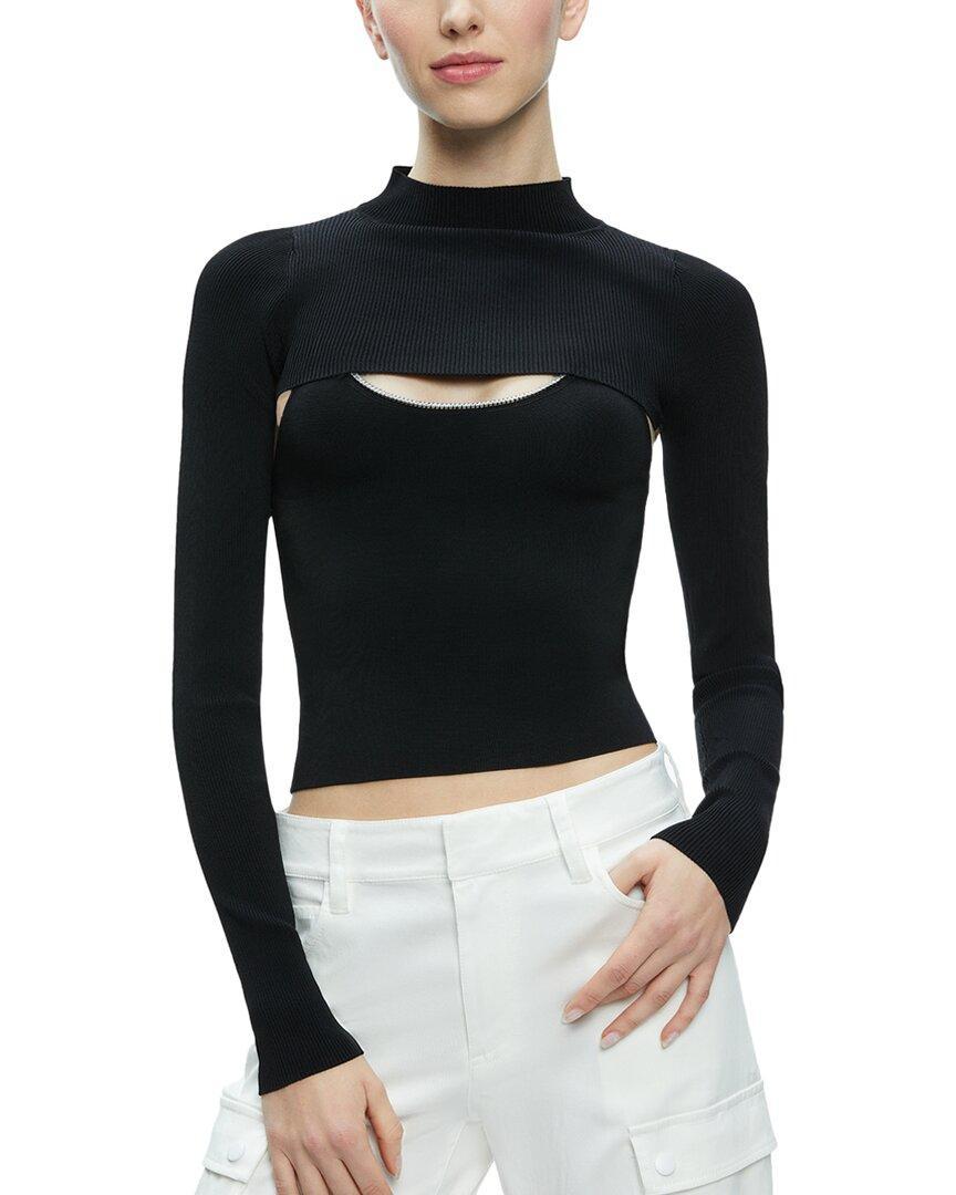 Orion Knit Tank And Shrug In Black Product Image