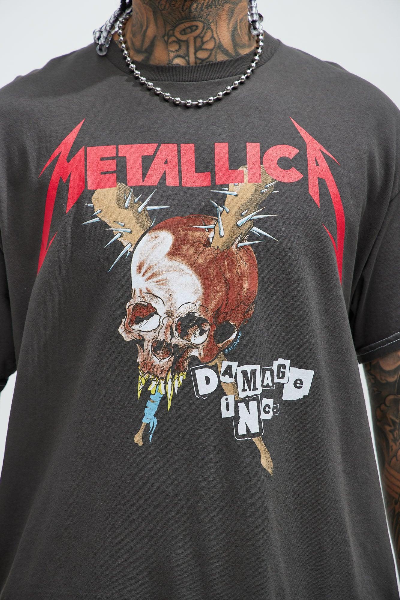 Metallica Damage Inc Short Sleeve Tee - Black Product Image