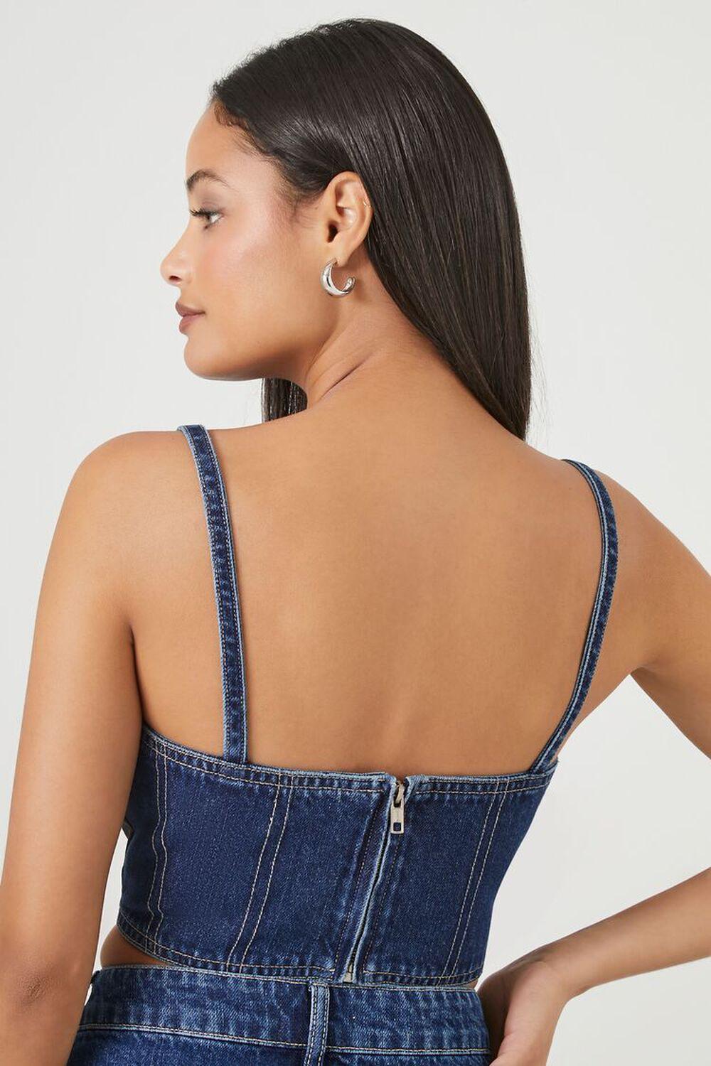 Denim Cropped Cami | Forever 21 Product Image