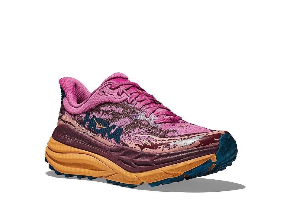 Hoka Women's Stinson 7 (Strawberry/Cabernet) Women's Shoes Product Image