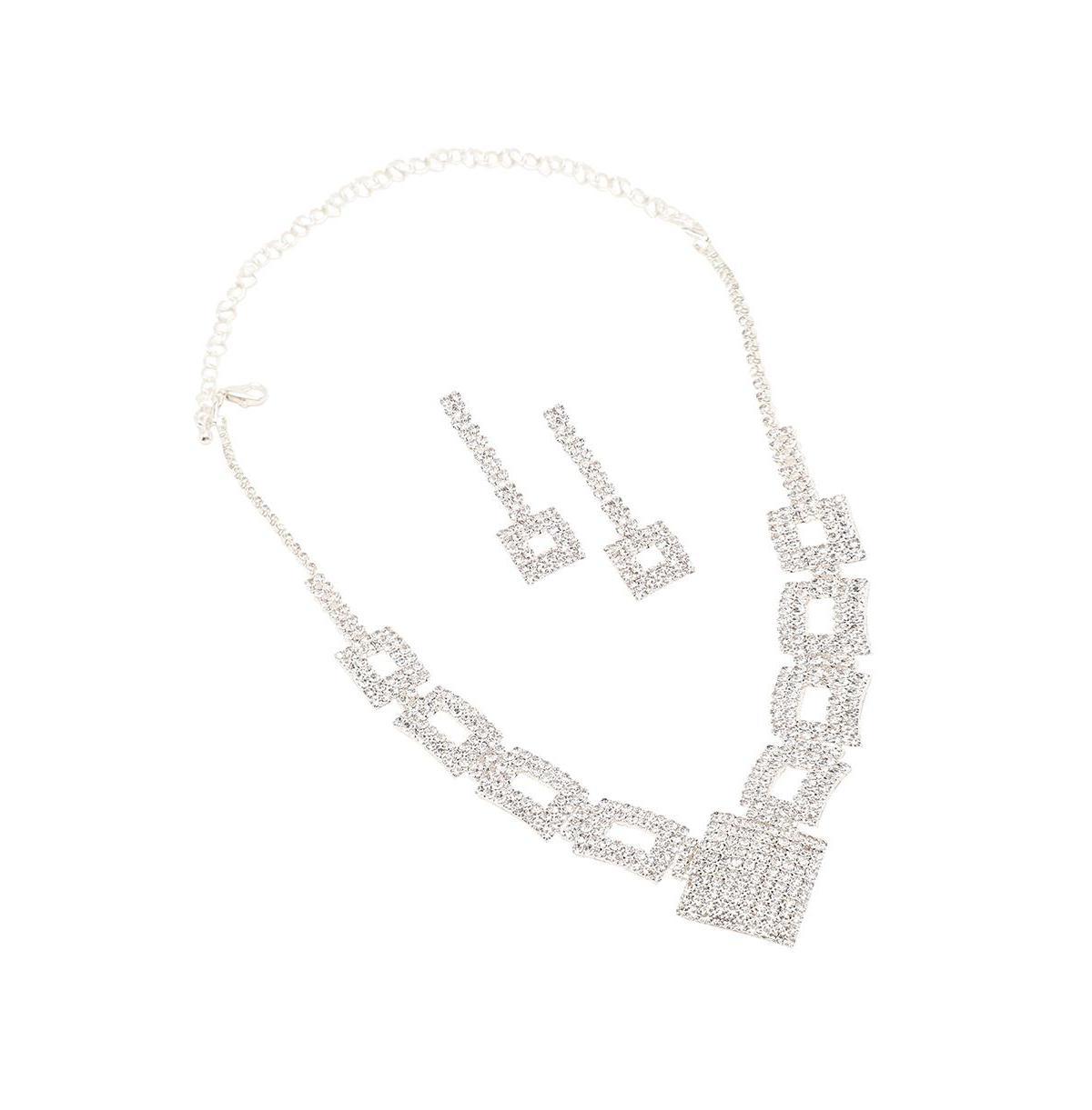 Sohi Womens Geometric Jewellery Set Product Image