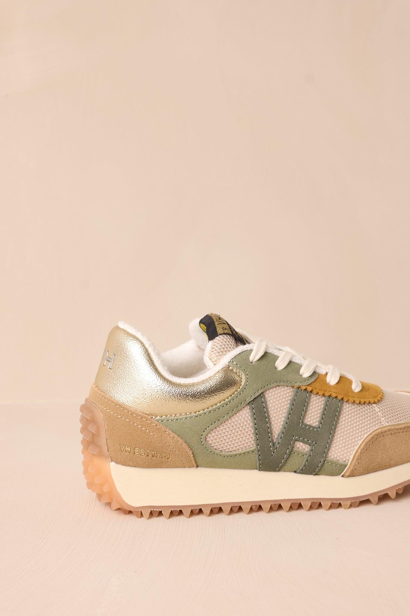 Vintage Havana Cosmic Camel Olive Multi Sneakers Product Image