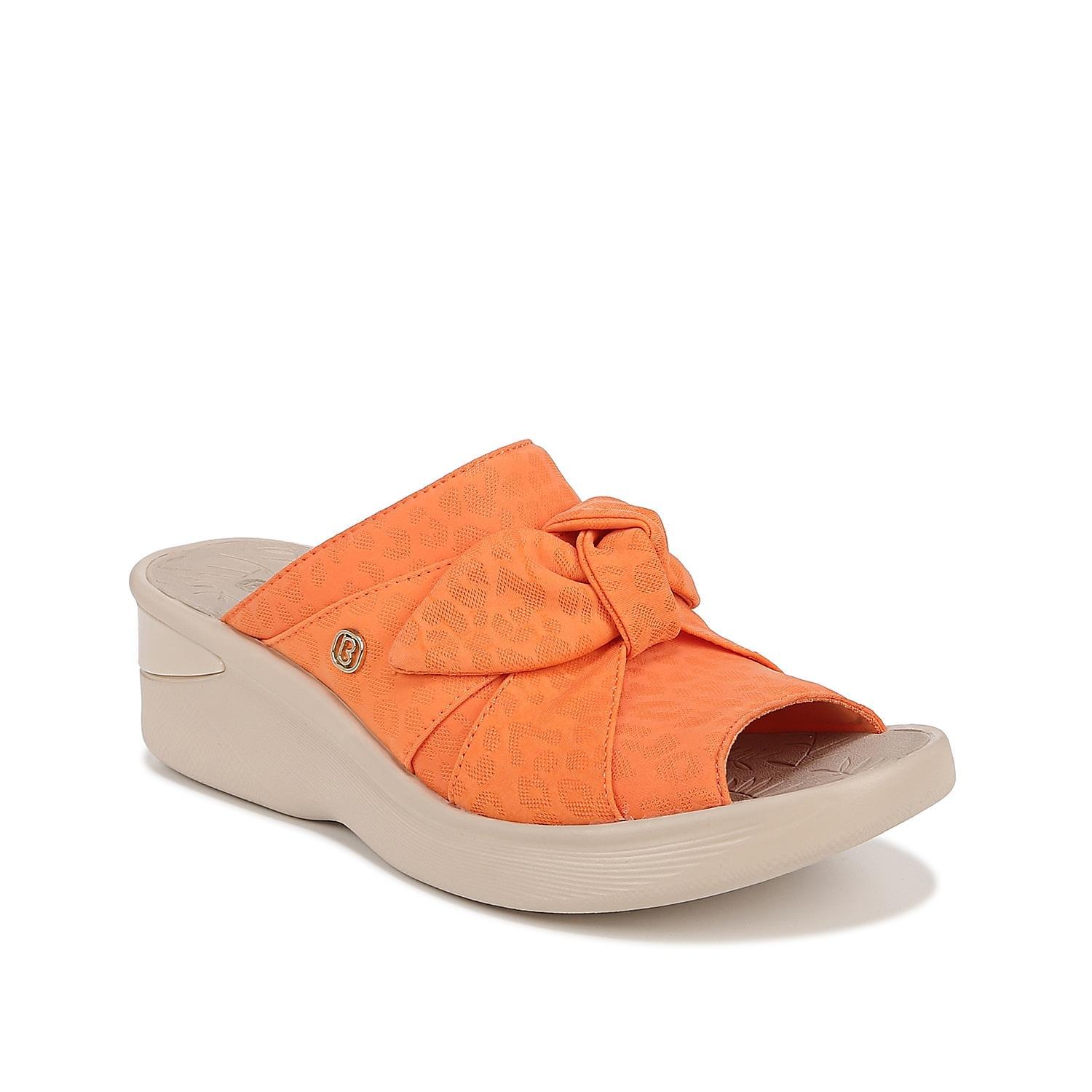 BZees Smile Wedge Slide Sandal Product Image