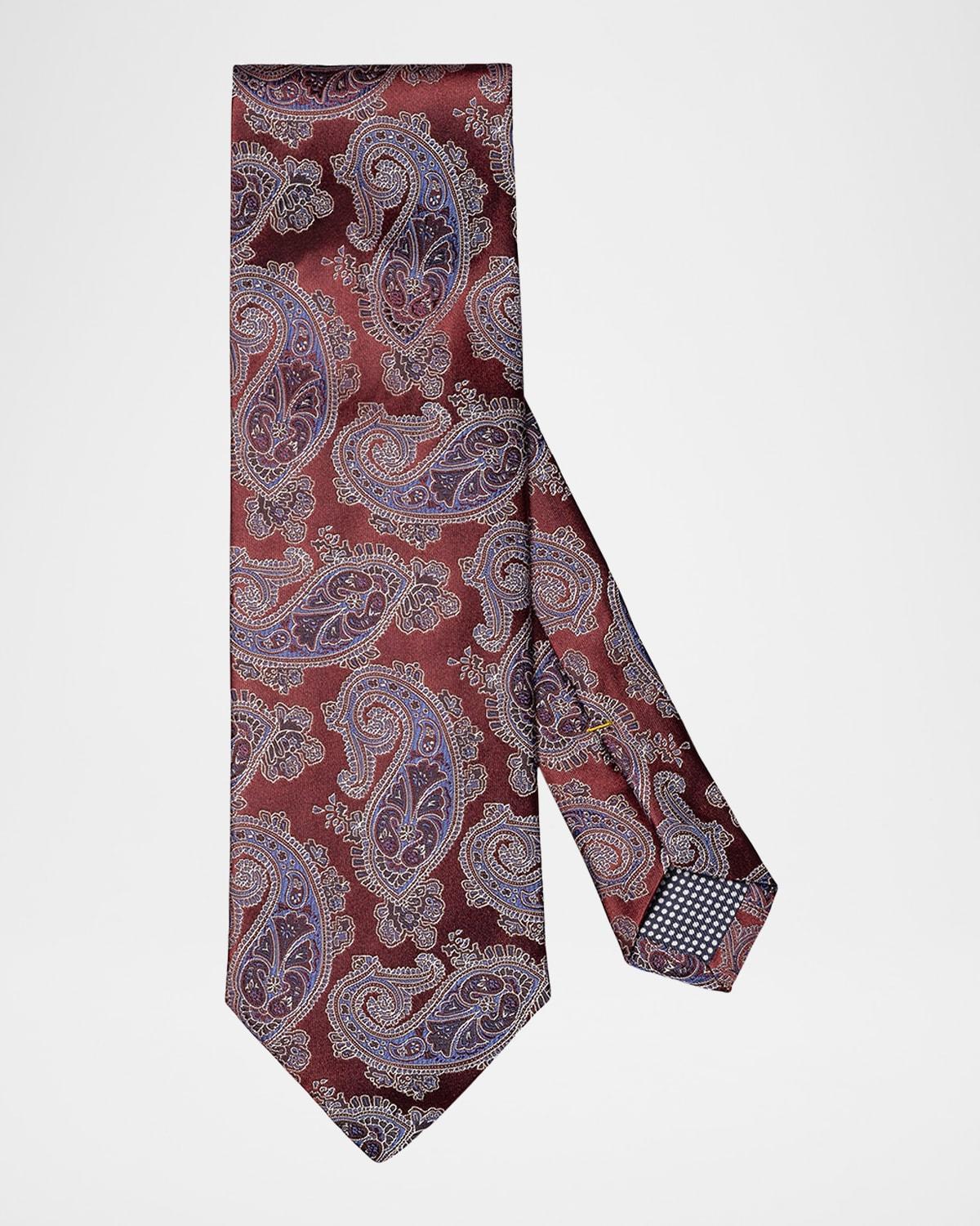 Men's Paisley Silk Tie Product Image