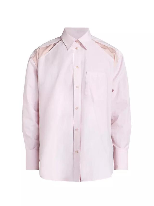 Satin Insert Shirt Product Image