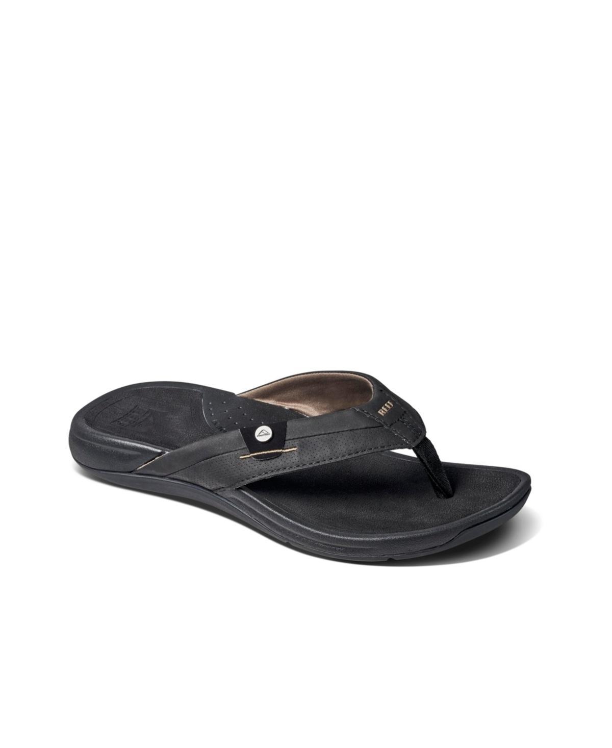 Reef Mens Pacific Slip-On Sandals - Black Product Image