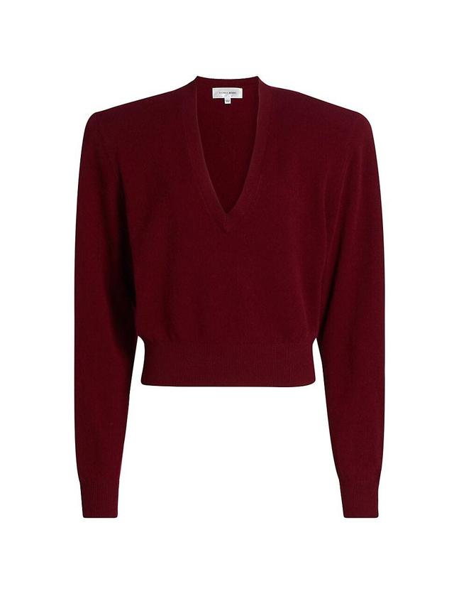 Womens Landen Cashmere V-Neck Sweater Product Image