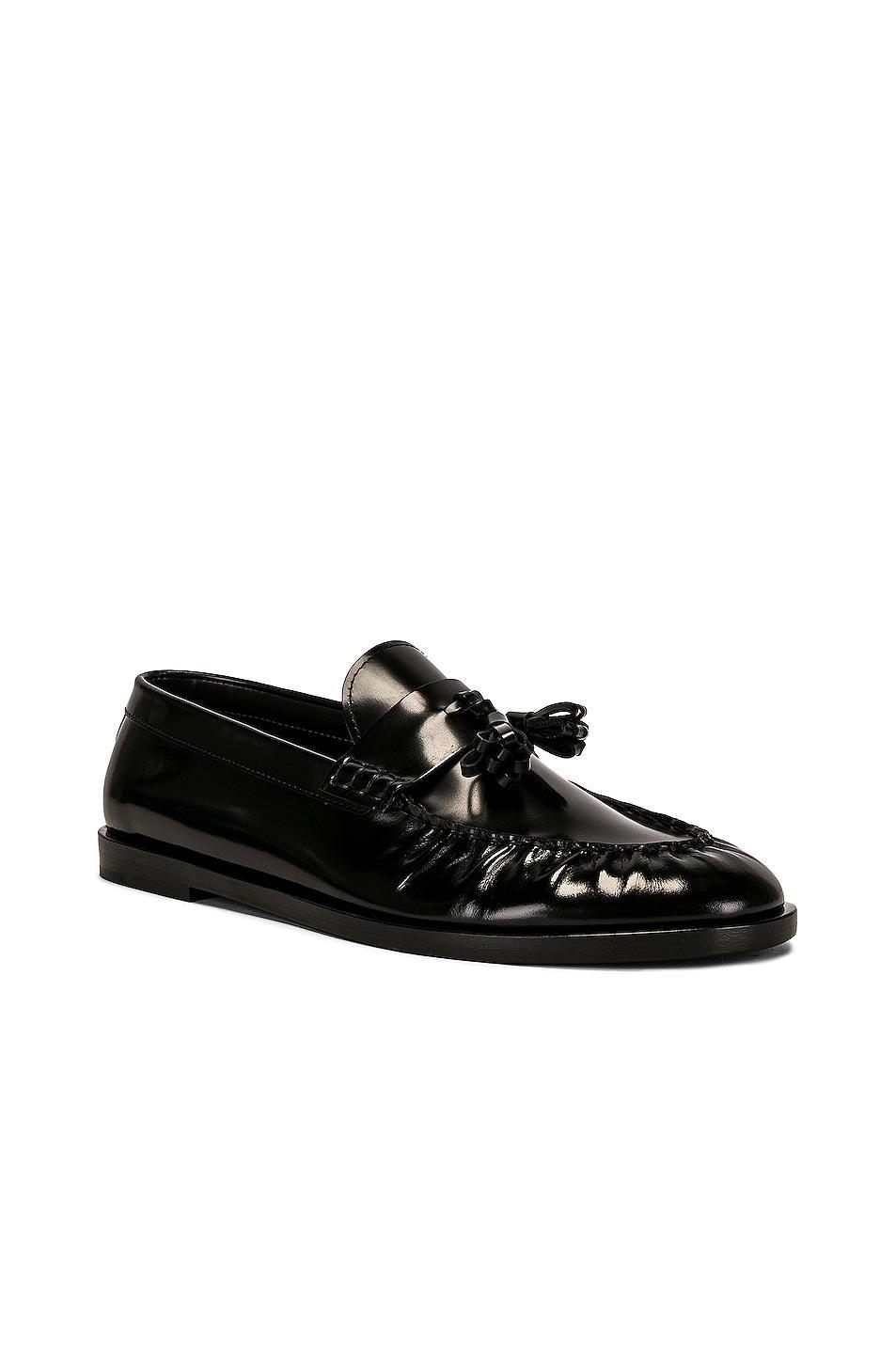 The Row Men's Loafers Black. (also in 35.5, 36, 36.5, 37.5, 39, 39.5, 40, 41). Product Image