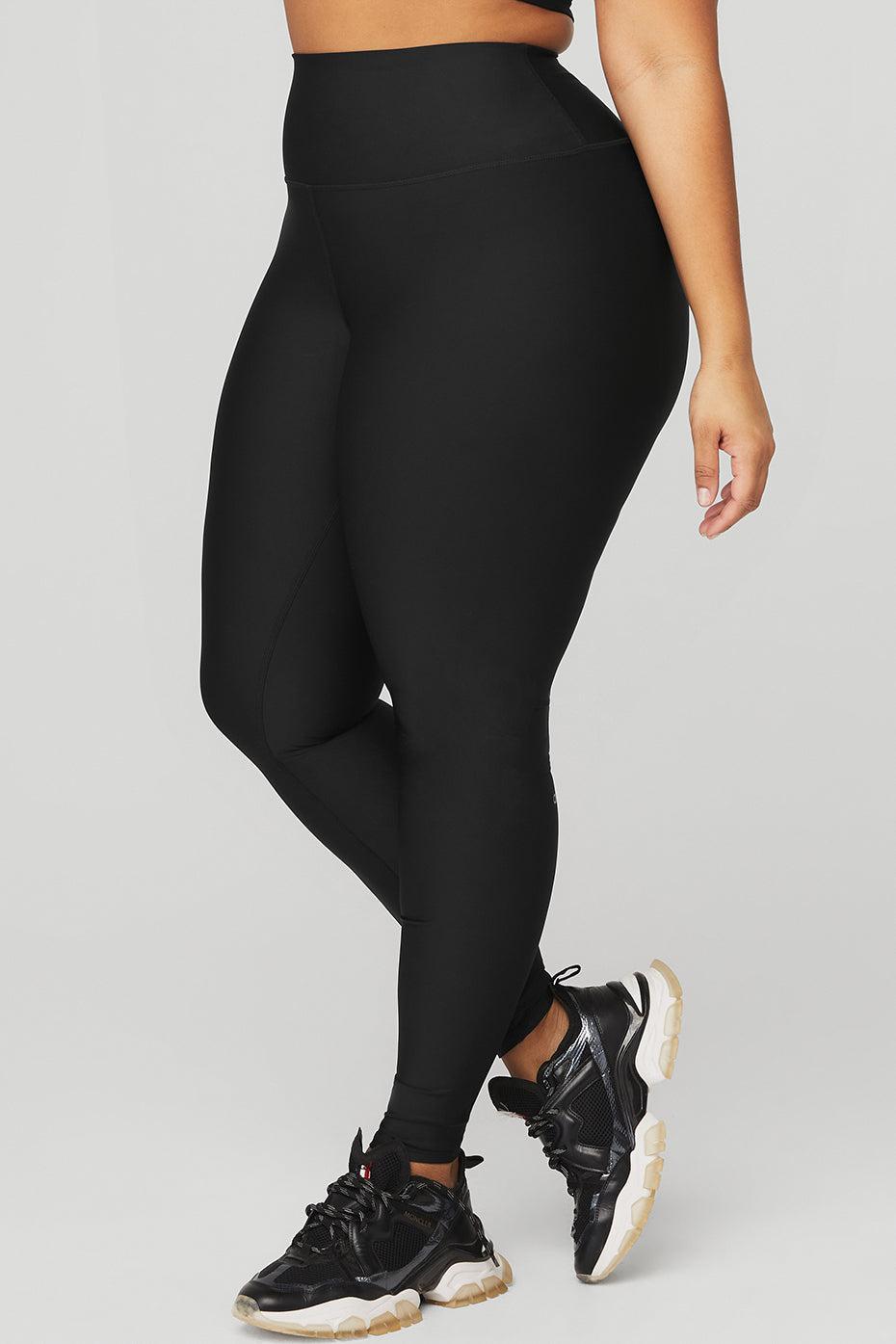 High-Waist Airlift Legging - Black Female Product Image