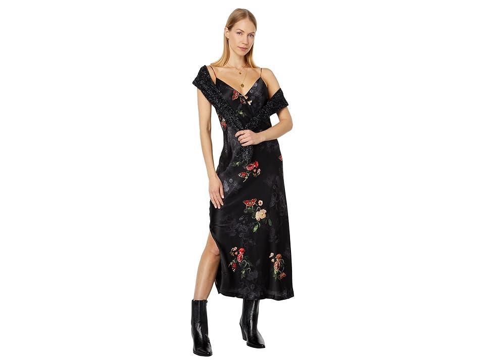 AllSaints Melody Nancy Floral Midi Slipdress Product Image