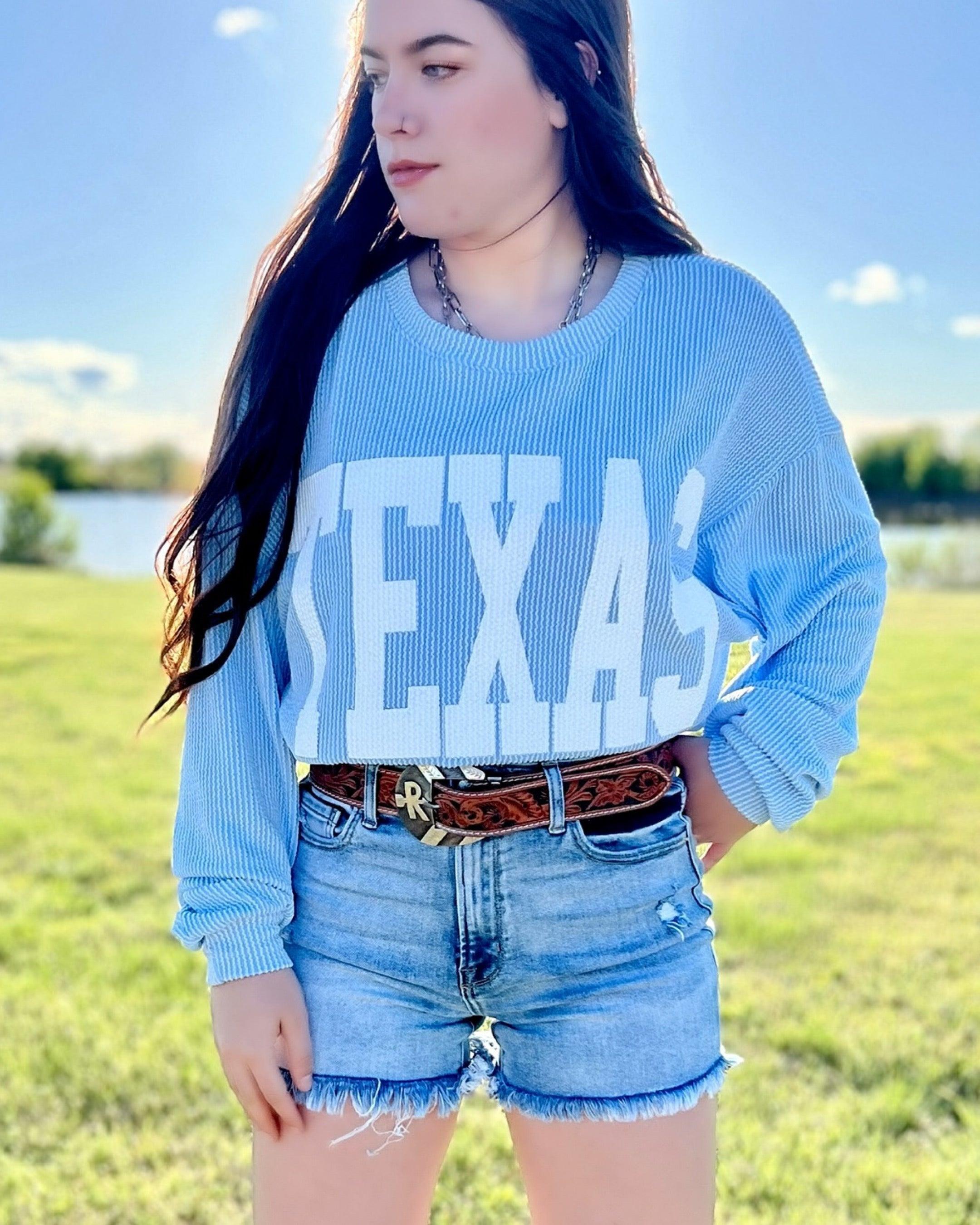 The Texas Graphic Sweatshirt (MULTIPLE COLORS) Product Image