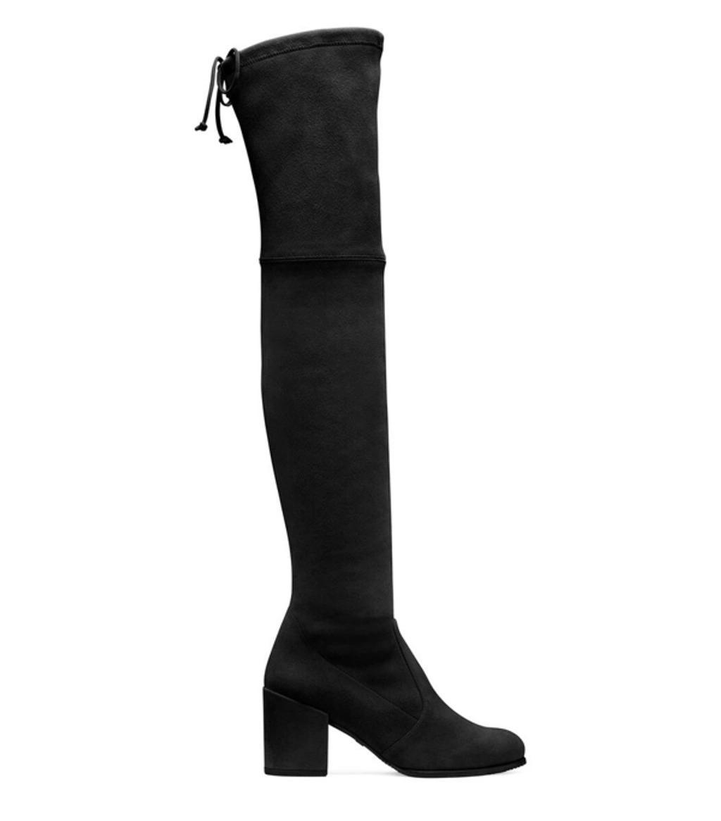 STUART WEITZMAN Tieland 65mm Over-the-knee Boots In Black Product Image