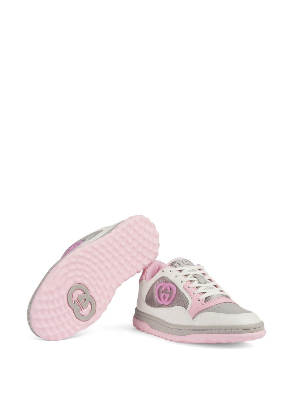 Mac80 Leather Sneakers In Pink Product Image