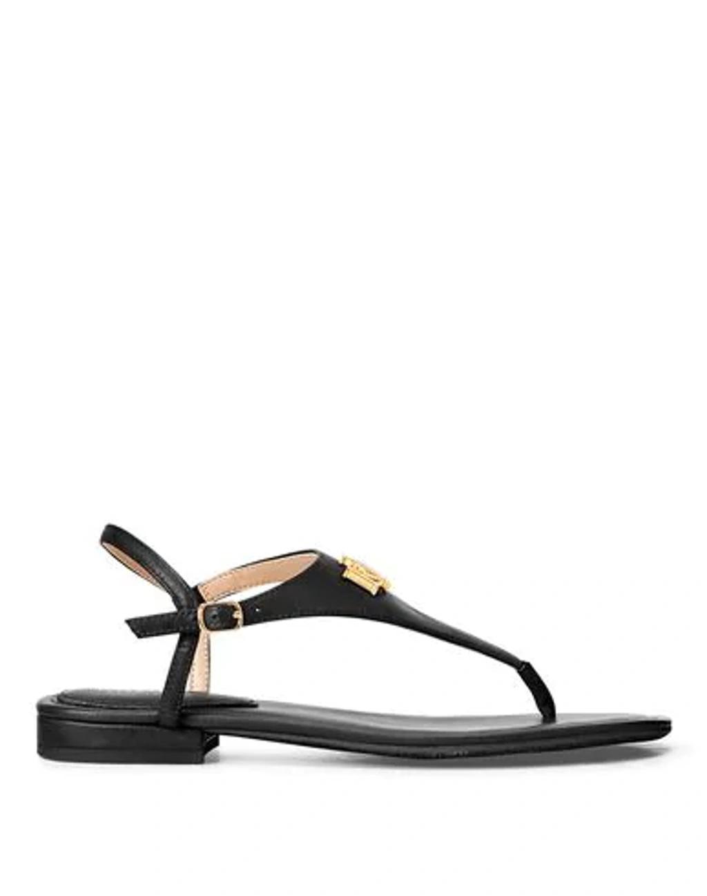 LAUREN RALPH LAUREN Ellington Sandals In Black Product Image