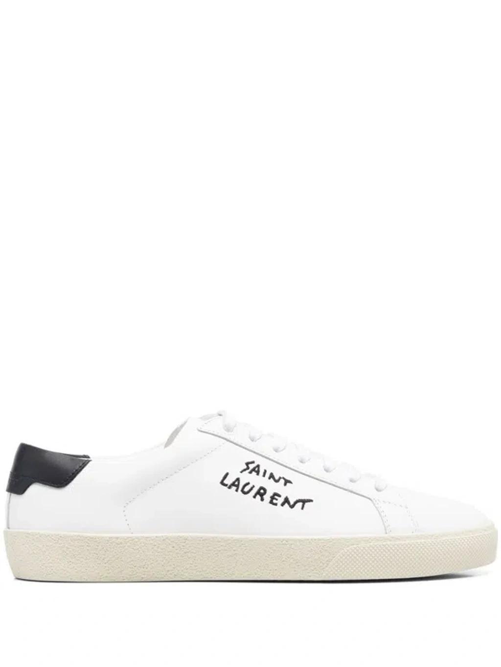 Court Sl/06 Leather Sneakers In White Product Image